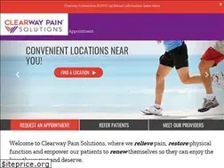 Sites similar to clearwaypain.com