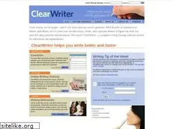 Sites similar to clearwriter.com