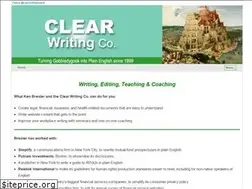 Sites similar to clearwriting.com