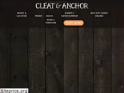Sites similar to cleatandanchor.com