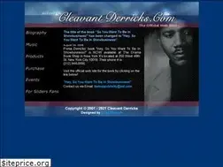 Sites similar to cleavantderricks.com