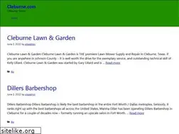 Sites similar to cleburne.com