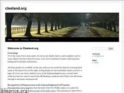 Sites similar to cleeland.org