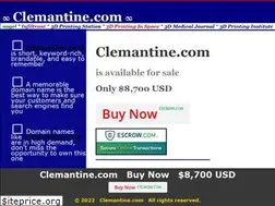 Sites similar to clemantine.com