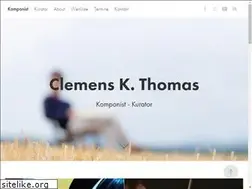 Sites similar to clemenskthomas.de