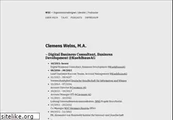 Sites similar to clemensweins.de