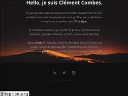 Sites similar to clementcombes.com