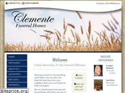 Sites similar to clementefuneralhomes.com