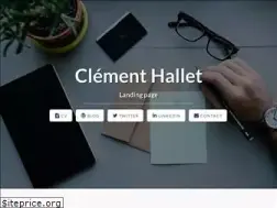 Sites similar to clementhallet.be