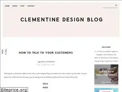 Sites similar to clementinecreativedesign.com