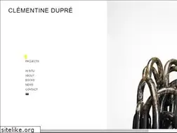 Sites similar to clementinedupre.com