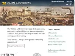Sites similar to clements.umich.edu