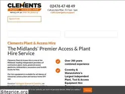Sites similar to clementsplant.co.uk