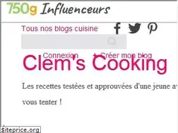 Sites similar to clemscooking.com