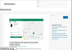 Sites similar to clemsonlinux.org