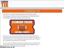 Sites similar to clemsontix.com