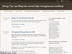 Sites similar to clergytaxlaw.wordpress.com
