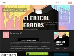 Sites similar to clericalerrors.org