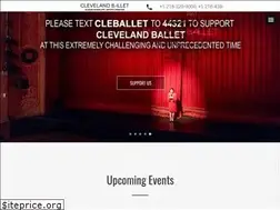 Sites similar to clevelandballet.org