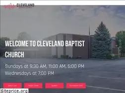 Sites similar to clevelandbaptist.org