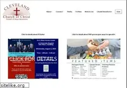 Sites similar to clevelandchurch.org
