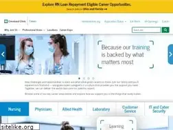 Sites similar to clevelandclinic-jobs.com