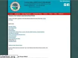 Sites similar to clevelandcountyelectionboard.com