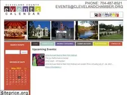 Sites similar to clevelandcountyevents.com