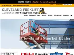 Sites similar to clevelandforklift.com