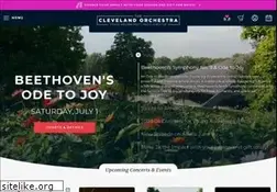 Sites similar to clevelandorchestra.com