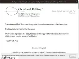 Sites similar to clevelandrolfing.com