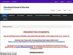 Sites similar to clevelandschoolofthearts.org