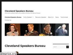 Sites similar to clevelandspeakersbureau.com