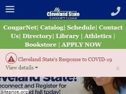 Sites similar to clevelandstatecc.edu