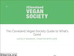 Sites similar to clevelandvegansociety.org