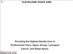 Sites similar to clevelandvoiceandsleep.com