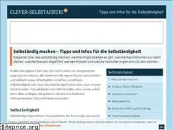 Sites similar to clever-selbstaendig.de