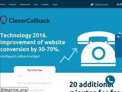Sites similar to clevercallback.com