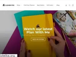 Sites similar to cleverfoxplanner.com