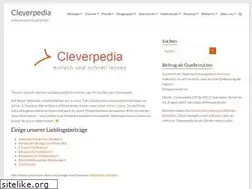 Sites similar to cleverpedia.de