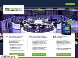 Sites similar to cleverselect-investments.de