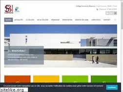 Sites similar to clg-simonedebeauvoir.fr