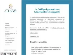 Sites similar to clge.fr