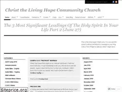 Sites similar to clhcc.wordpress.com