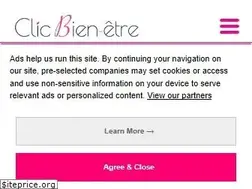 Sites similar to clicbienetre.com