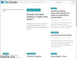 Sites similar to clicdireito.com.br