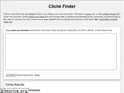 Sites similar to clichefinder.net