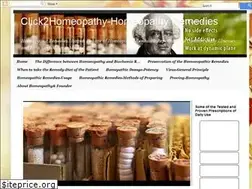 Sites similar to click2homeopathy.blogspot.com