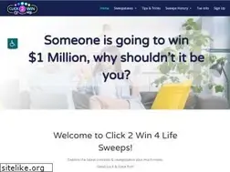 Sites similar to click2win4life.com