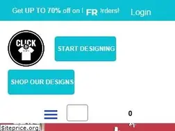Sites similar to clickandshirts.com